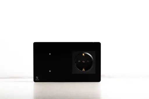 شیشه کلید ترکیبی دو خانه اکو [1 پریز + 1 کلید]